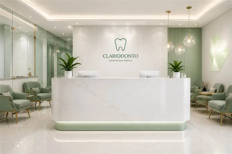 Interior da clínica Clariodonto